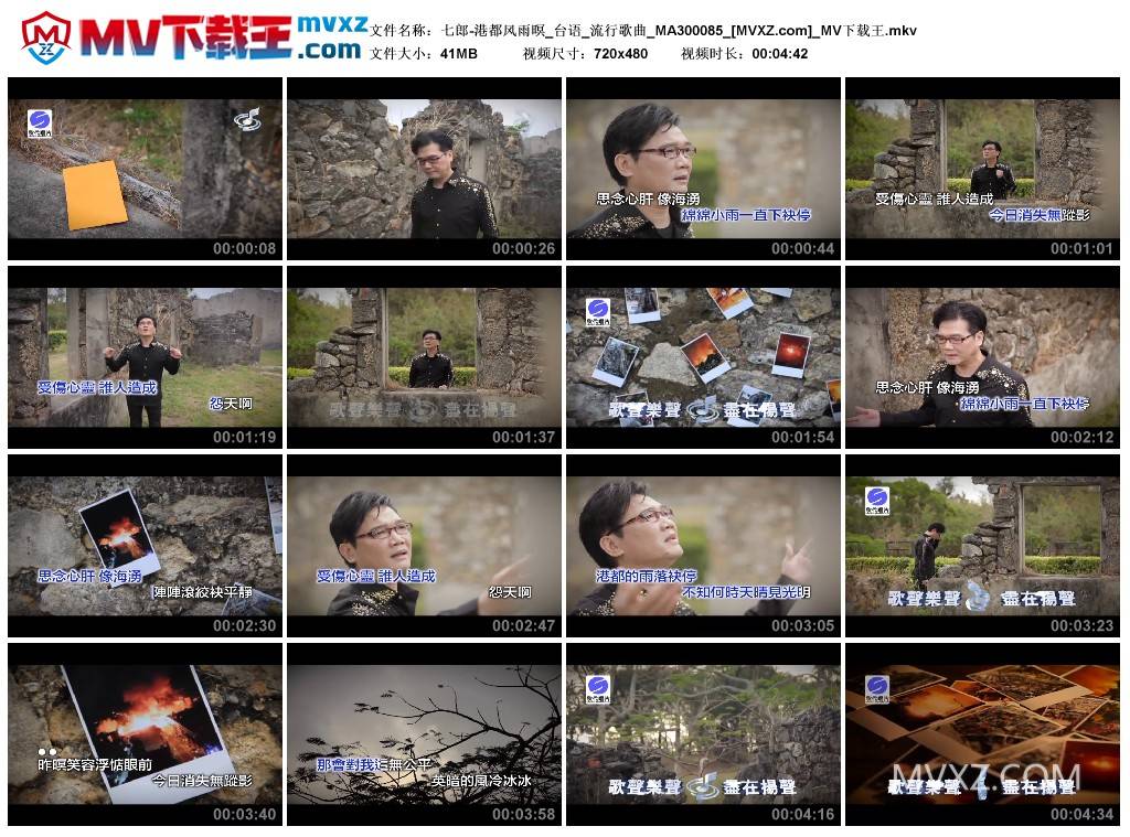 七郎-港都风雨暝_台语_流行歌曲_MA300085